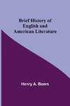 Brief History of English and American Literature