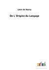 De L´Origine du Langage