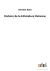 Histoire de la Littérature Italienne