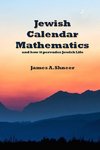 Jewish Calendar Mathematics