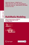 MultiMedia Modeling