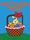 Happy Easter Coloring Book for Kids