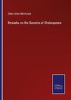 Remarks on the Sonnets of Shakespeare