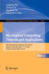 Bio-Inspired Computing: Theories and Applications