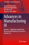 Advances in Manufacturing III