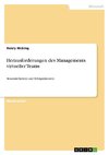 Herausforderungen des Managements virtueller Teams