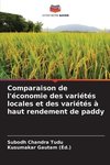 Comparaison de l'économie des variétés locales et des variétés à haut rendement de paddy