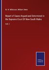 Report of Cases Argued and Determined in the Supreme Court Of New South Wales