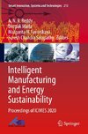 Intelligent Manufacturing and Energy Sustainability