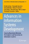 Advances in Information Systems Development