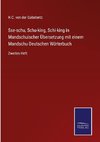 Sse-schu, Schu-king, Schi-king in Mandschuischer Übersetzung mit einem Mandschu-Deutschen Wörterbuch