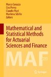 Mathematical and Statistical Methods for Actuarial Sciences and Finance