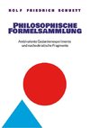 Philosophische Formelsammlung