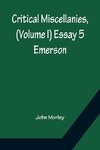 Critical Miscellanies, (Volume I) Essay 5