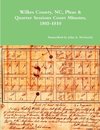 Wilkes County, NC, P&Q Minutes, 1805-1810