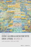 Eine Globalgeschichte der Lyrik, Band II