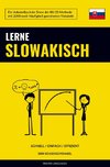 Lerne Slowakisch - Schnell / Einfach / Effizient