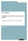 Populisten an der Macht. Das italienische Beispiel