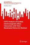 FDTD Analysis of Guided Electromagnetic Wave Interaction with Time-Modulated Dielectric Medium