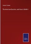 The American Question, and How to Settle it