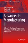 Advances in Manufacturing III