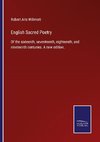 English Sacred Poetry