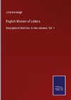 English Women of Letters