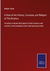 A View of the History, Literature, and Religion of The Hindoos