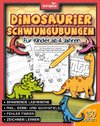 Dinosaurier Schwungübungen ab 4 Jahren