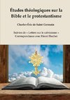 Études théologiques sur la Bible et le protestantisme