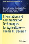 Information and Communication Technologies for Agriculture-Theme III: Decision