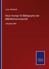 Neuer Anzeiger für Bibliographie und Bibliothekswissenschaft