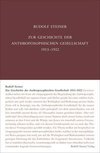 Zur Geschichte der Anthroposophischen Gesellschaft 1913-1922