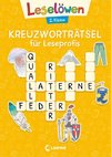 Leselöwen Kreuzworträtsel für Leseprofis - 2. Klasse (Sonnengelb)