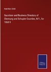 Gazetteer and Business Directory of Chemung and Schuyler Counties, N.Y., for 1868-9