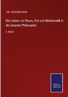 Die Lehren von Raum, Zeit und Mathematik in der neueren Philosophie