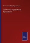 Zur Entwicklungsgeschichte der Siphonophoren