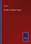 The Bible and Modern Thought