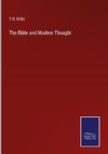 The Bible and Modern Thought