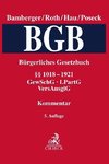 Bürgerliches Gesetzbuch  Band 4: §§ 1018-1921, GewSchG, LPartG, VersAusglG