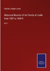 Historical Records of the Family of Leslie from 1067 to 1868-9