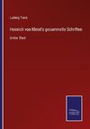 Heinrich von Kleist's gesammelte Schriften