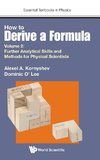 How to Derive a Formula