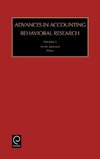 Advances in Accounting Behavioral Research