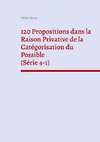 120 Propositions dans la Raison Privative de la Catégorisation du Possible (Série 4-1)