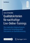 Qualitätskriterien für nachhaltige Live-Online-Trainings