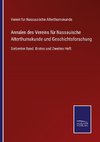 Annalen des Vereins für Nassauische Alterthumskunde und Geschichtsforschung