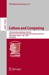 Culture and Computing