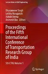 Proceedings of the Fifth International Conference of Transportation Research Group of India