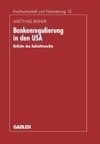 Bankenregulierung in den USA